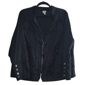 Lane Bryant Black Moto Jacket